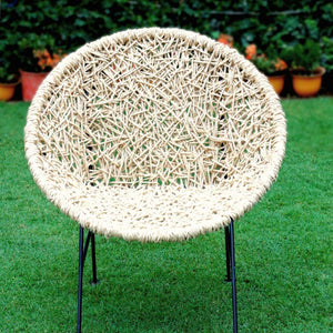 The Tulum Chair - Sirohi.org - colour_beige, Purpose_Indoor Seating, Purpose_Outdoor Seating, Rope Material_Moonj Grass