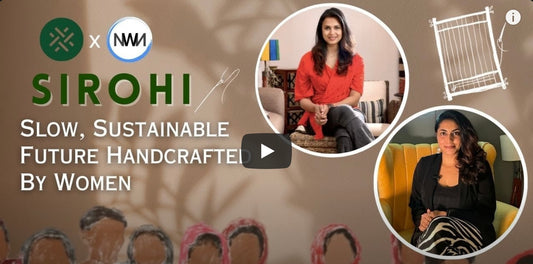 Slow, sustainable future handcrafted by women