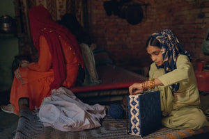 Sirohian Women Weaving in Rural India (Gudina, Muzaffarnagar, Uttar Pradesh)