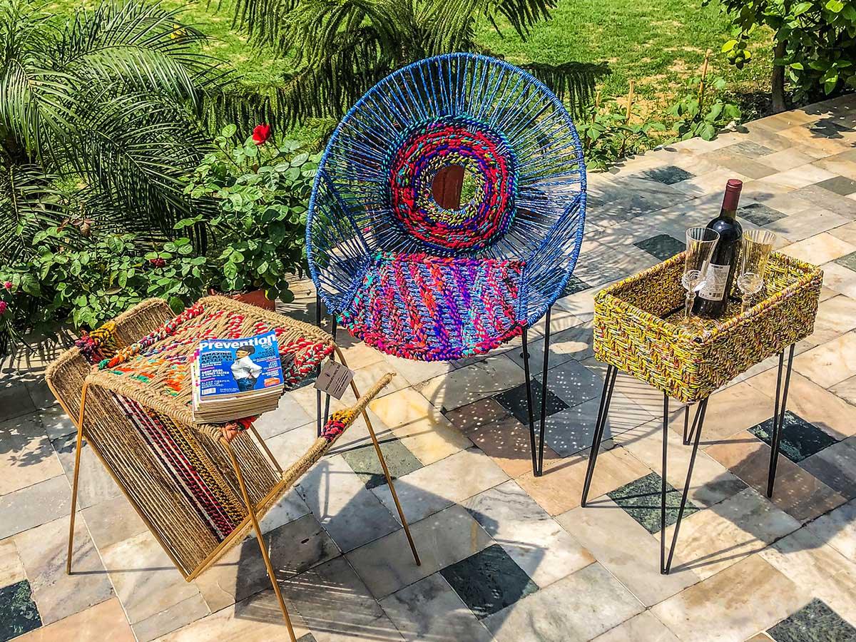 Handwoven Furniture & Decor Sets | Sirohi Sustainable Home Decor ...
