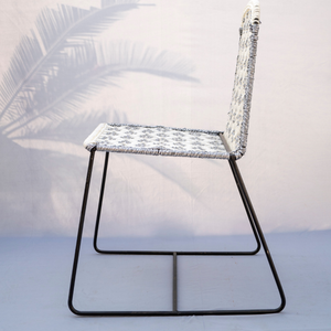 Snowflake Recycled Plastic Dining Chair