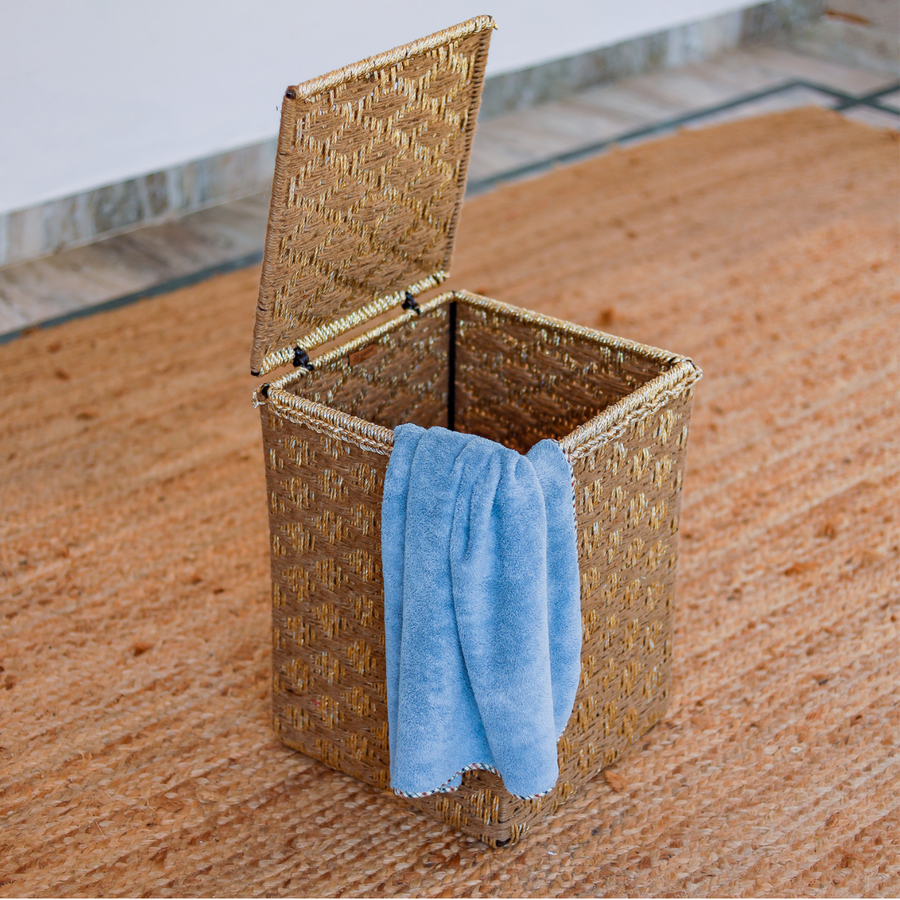 Sahara Upcycled Plastic Laundry Basket