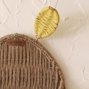 Leafy Hanging storage basket