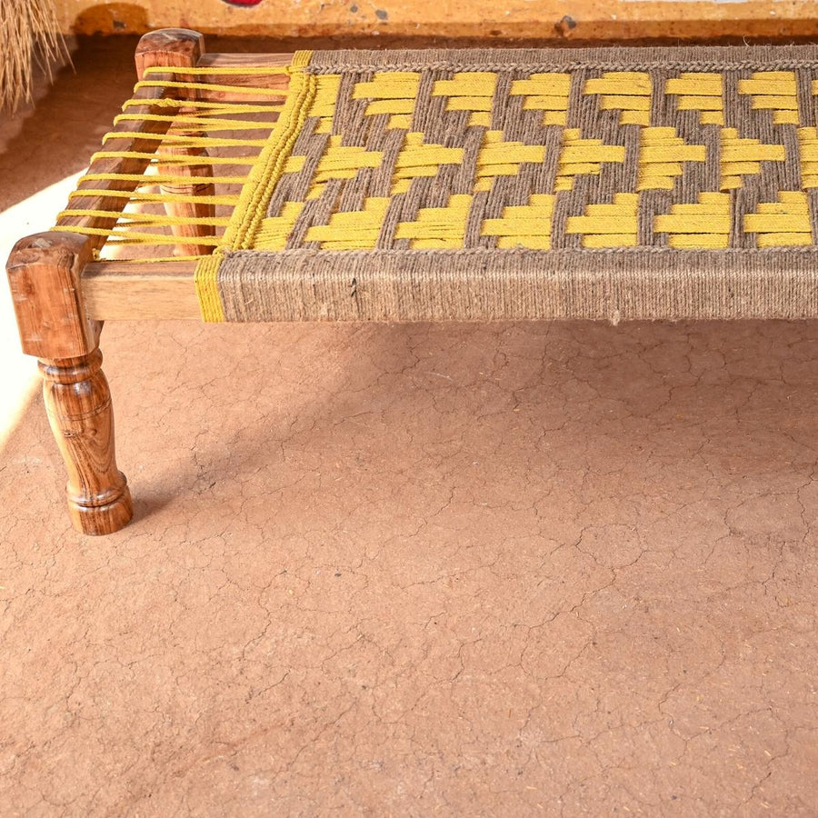 Champa Jute & Cotton Charpai