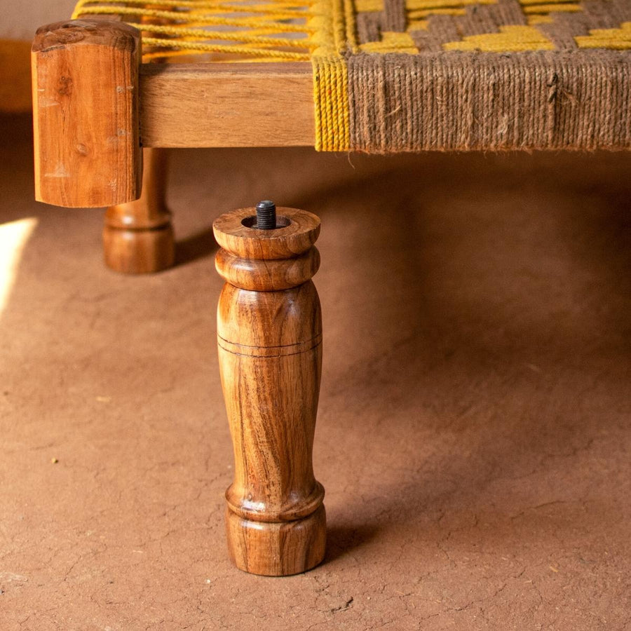 Champa Jute & Cotton Charpai