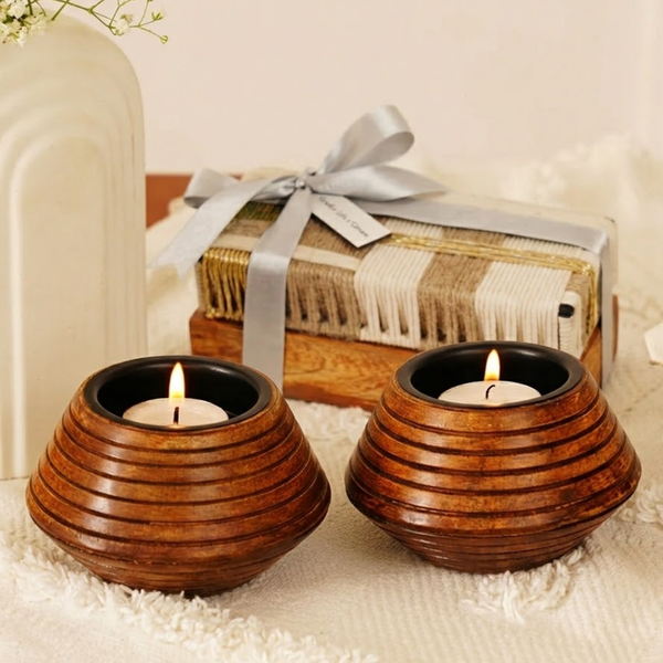 Everwood Tealight Holders