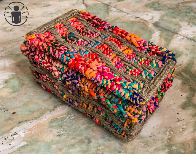 Sarangi Jute & Textile Box