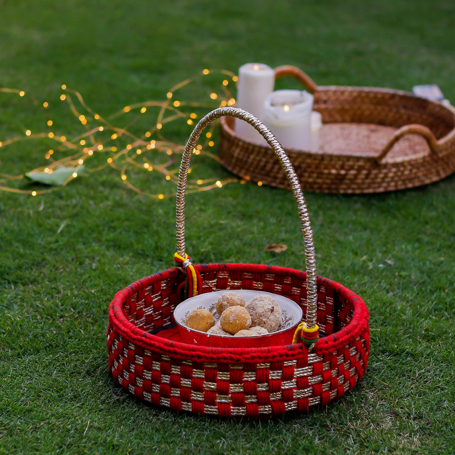 Dahlia Basket with Handle
