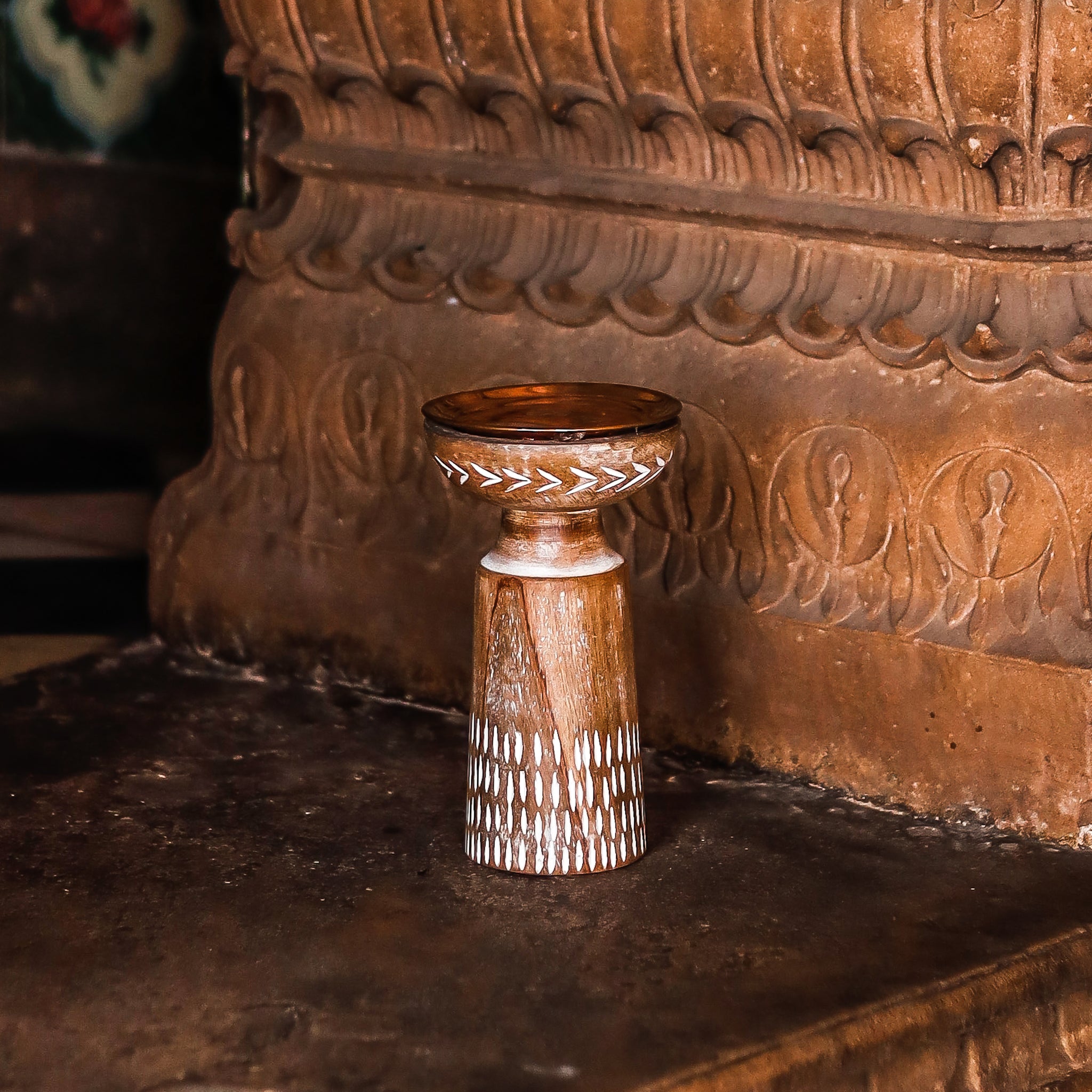 Cedar Light Candlestands