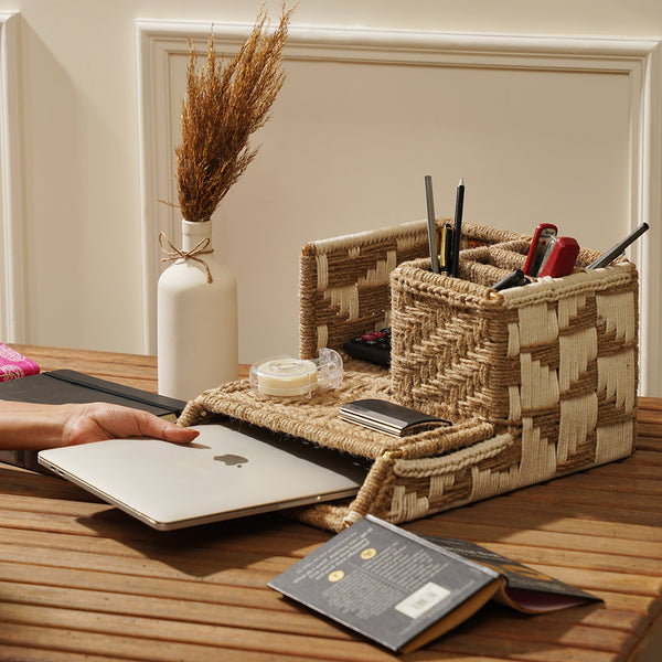 Handcrafted Laptop organizer
