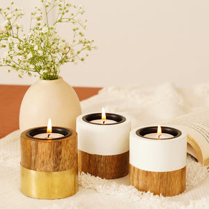 Sunehri Magentic Tealight Holders