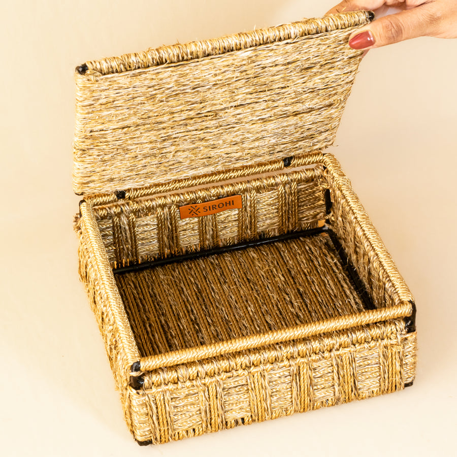 Vintage Weave Box