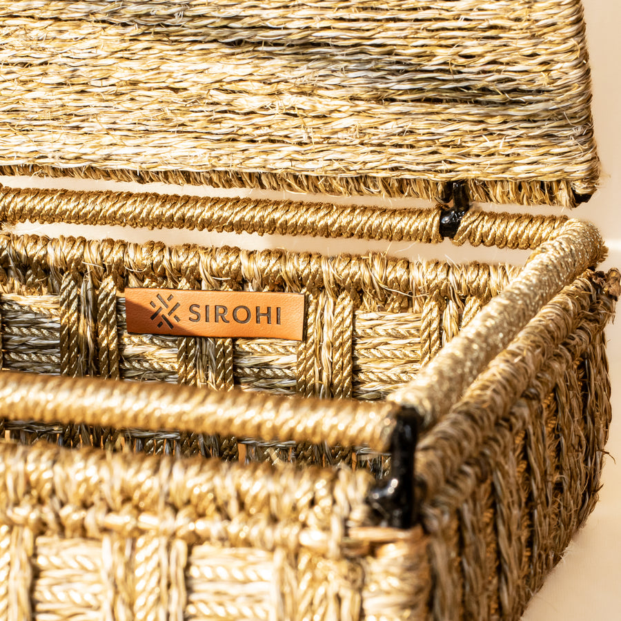Vintage Weave Box