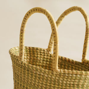 Veda Moonj Grass Bag - Beige