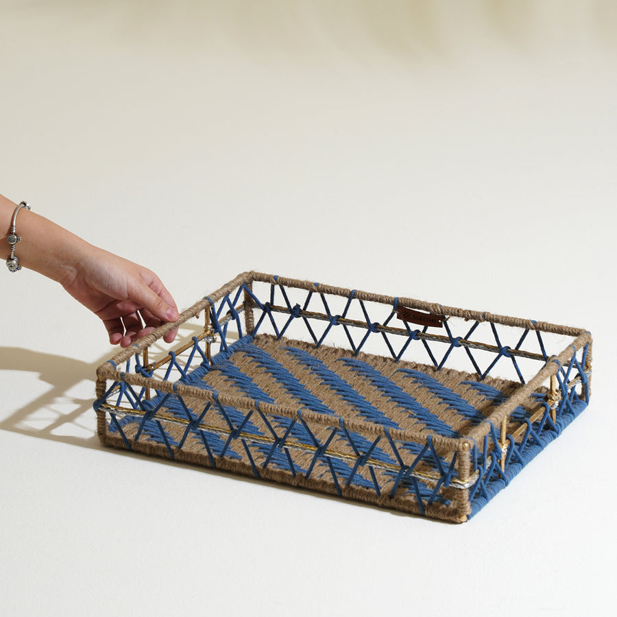Whimsy Gifting Tray Blue