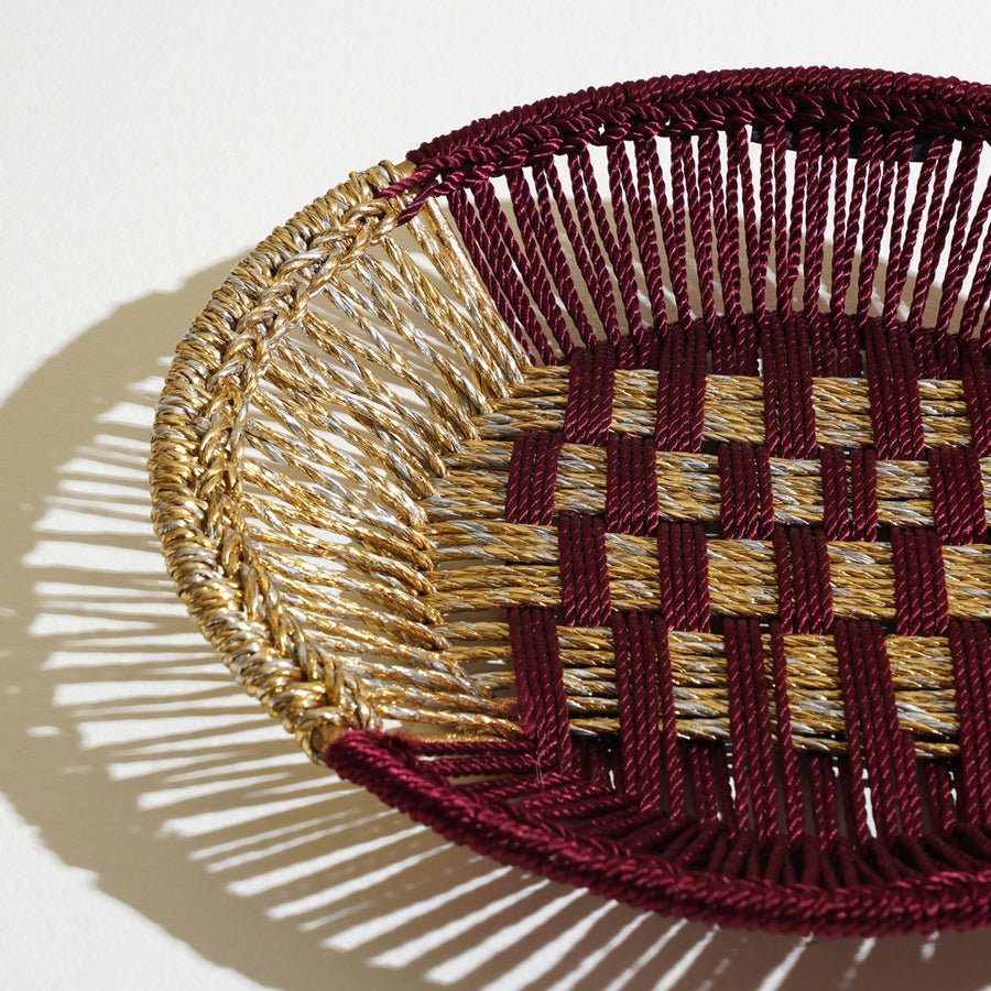 Maroon Tarang Tray