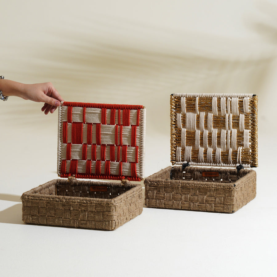 Luxe Layer Red Gift Box