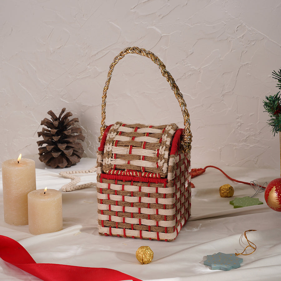 Red Gift Basket