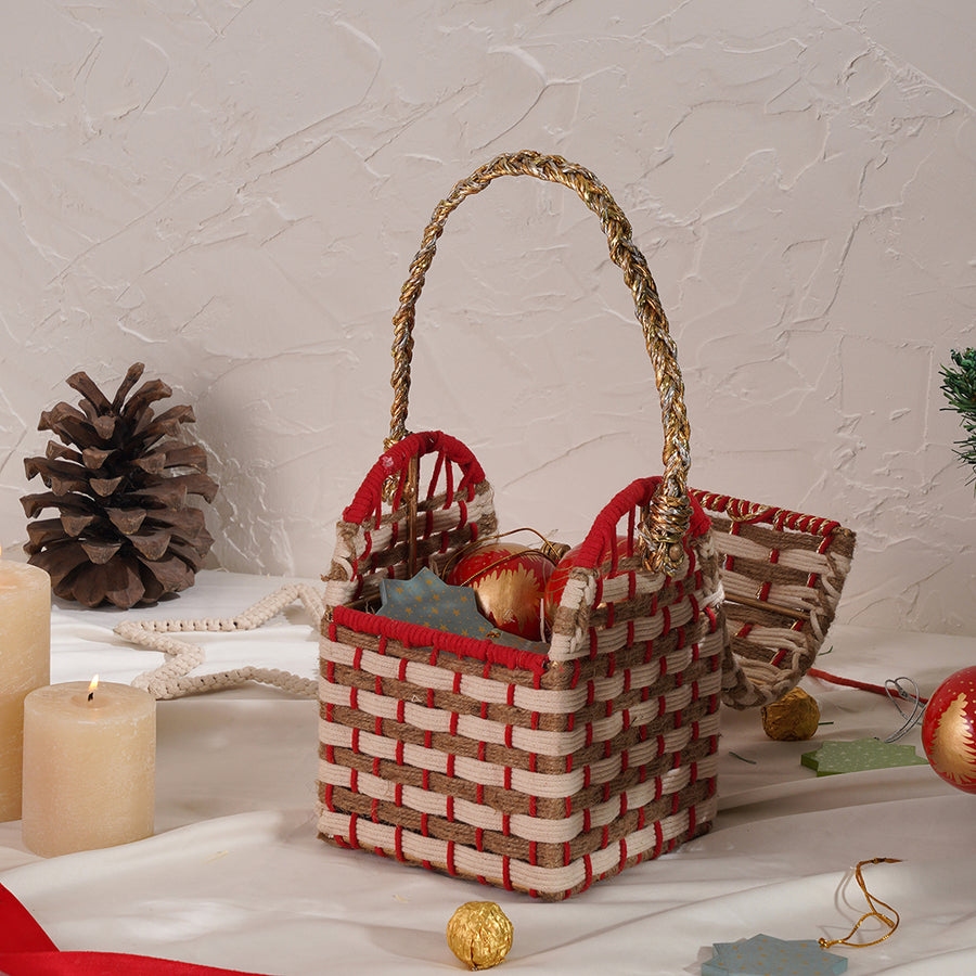Red Gift Basket