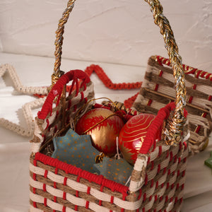 Red Gift Basket