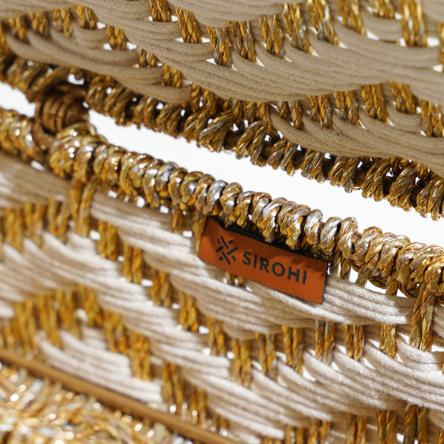 Heera White & Gold Box