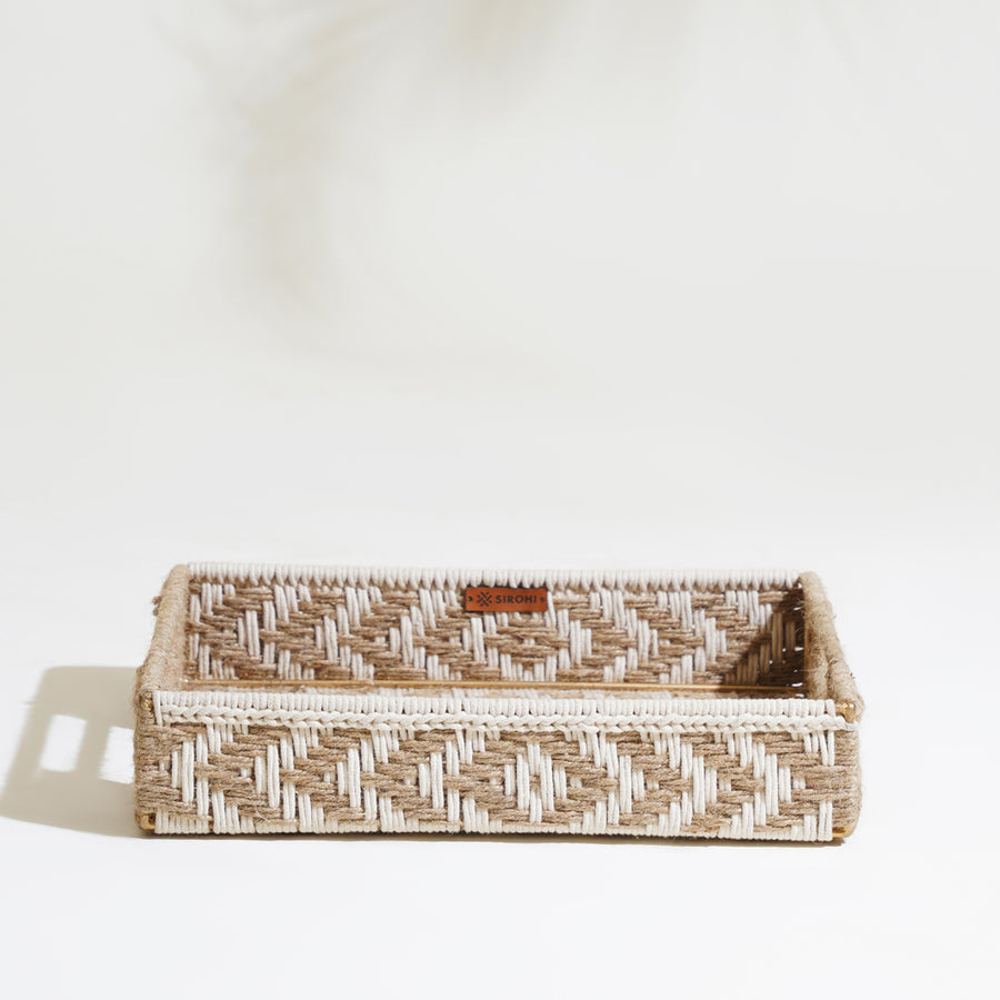 Heera Natural Jute Tray