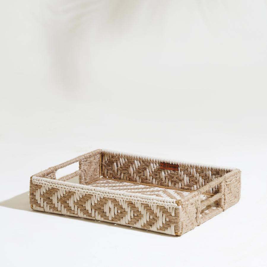 Heera Natural Jute Tray