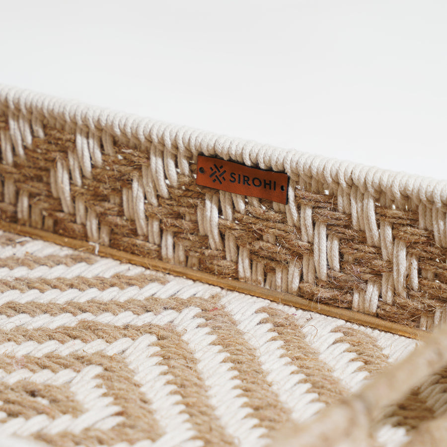 Heera Natural Jute Tray