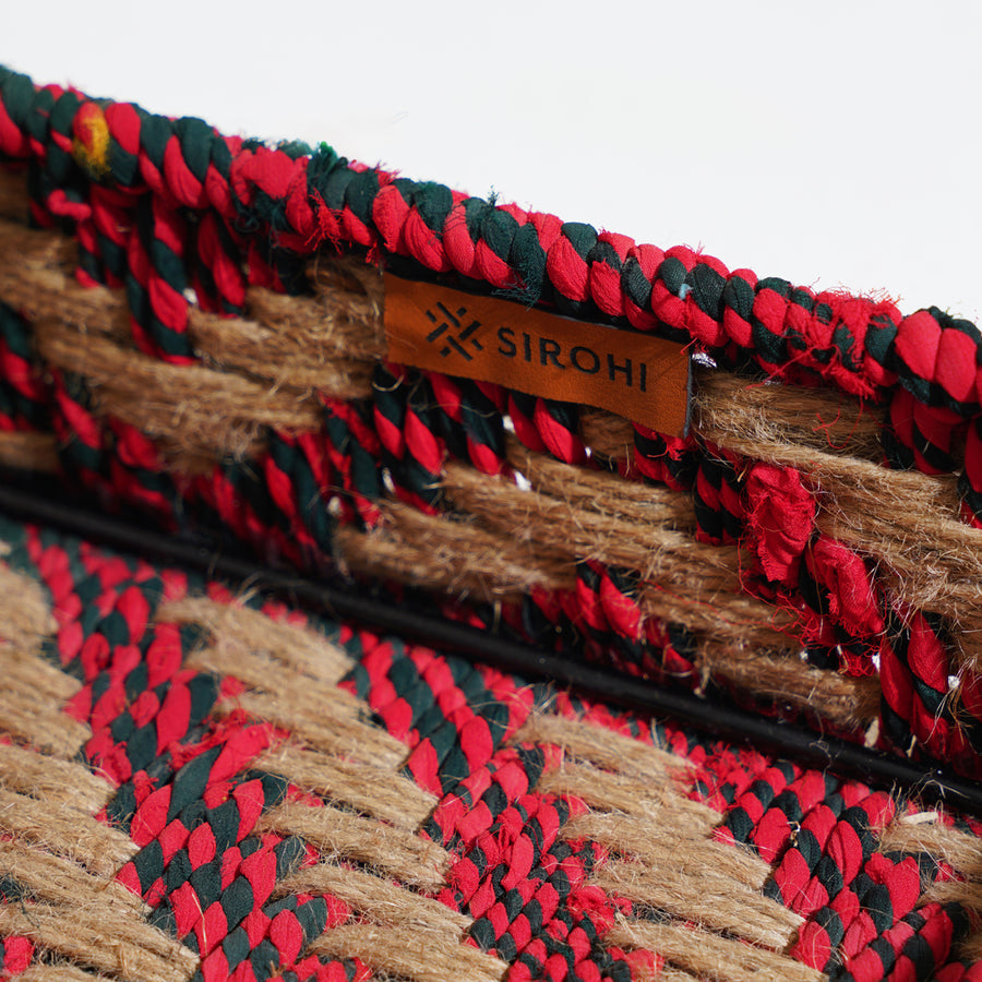 Flame Upcycled Textile Tray