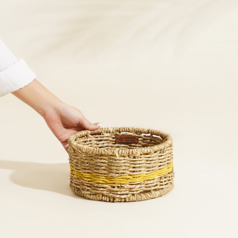 Scarlett Round Basket