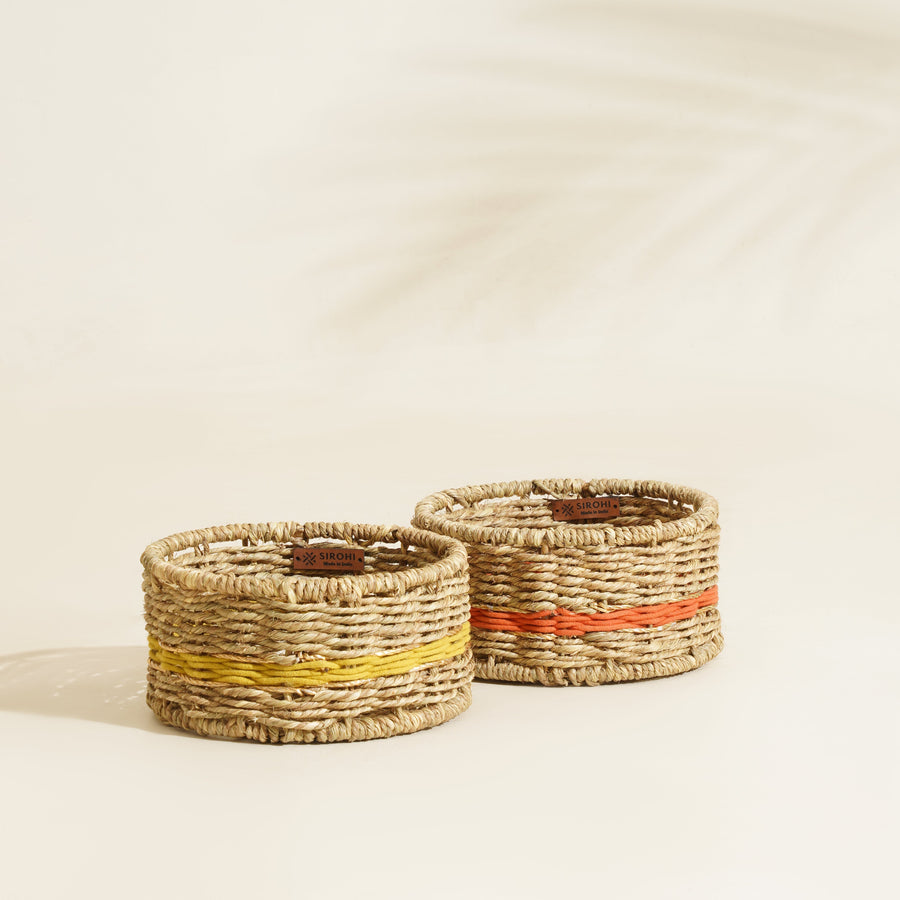 Scarlett Round Basket