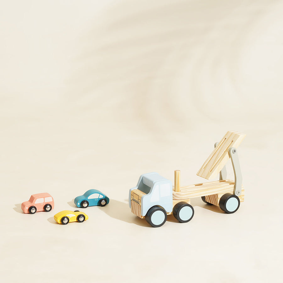Leo Vroom Set with Basket