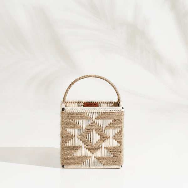 Cotton & Jute Tribal Basket