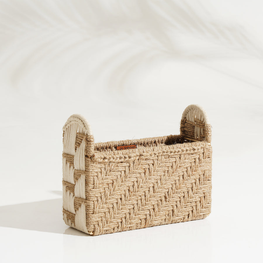 Rustic Reverie Magazine Organizer