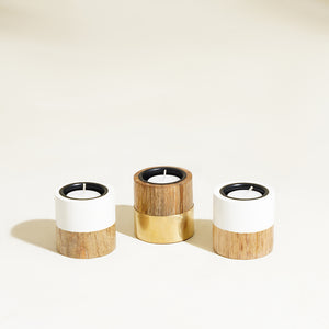 Sunehri Magentic Tealight Holders