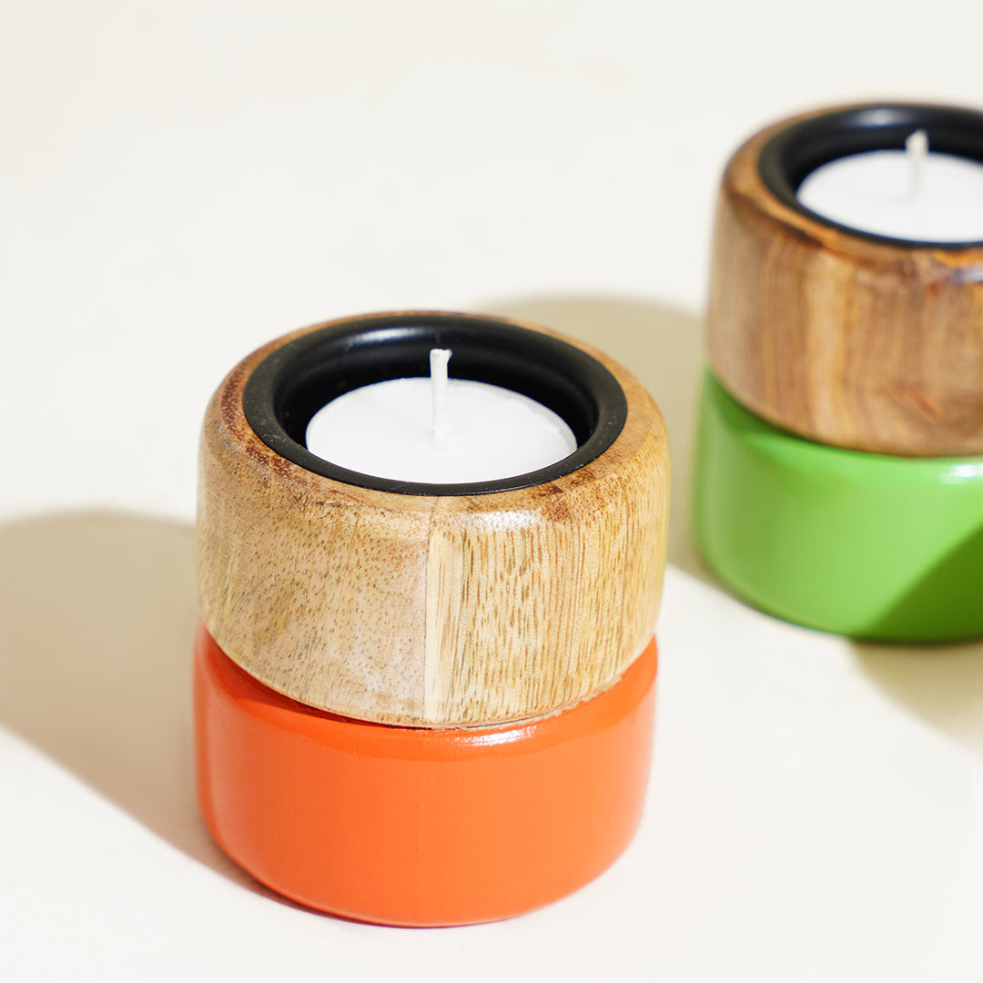 Poppy Tealight Holders