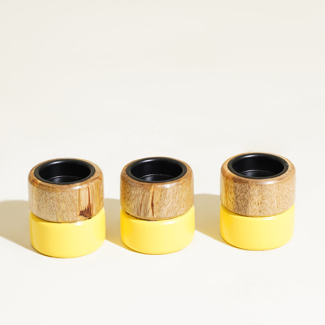 Sunshine Yellow Colorpop Tealight Holders