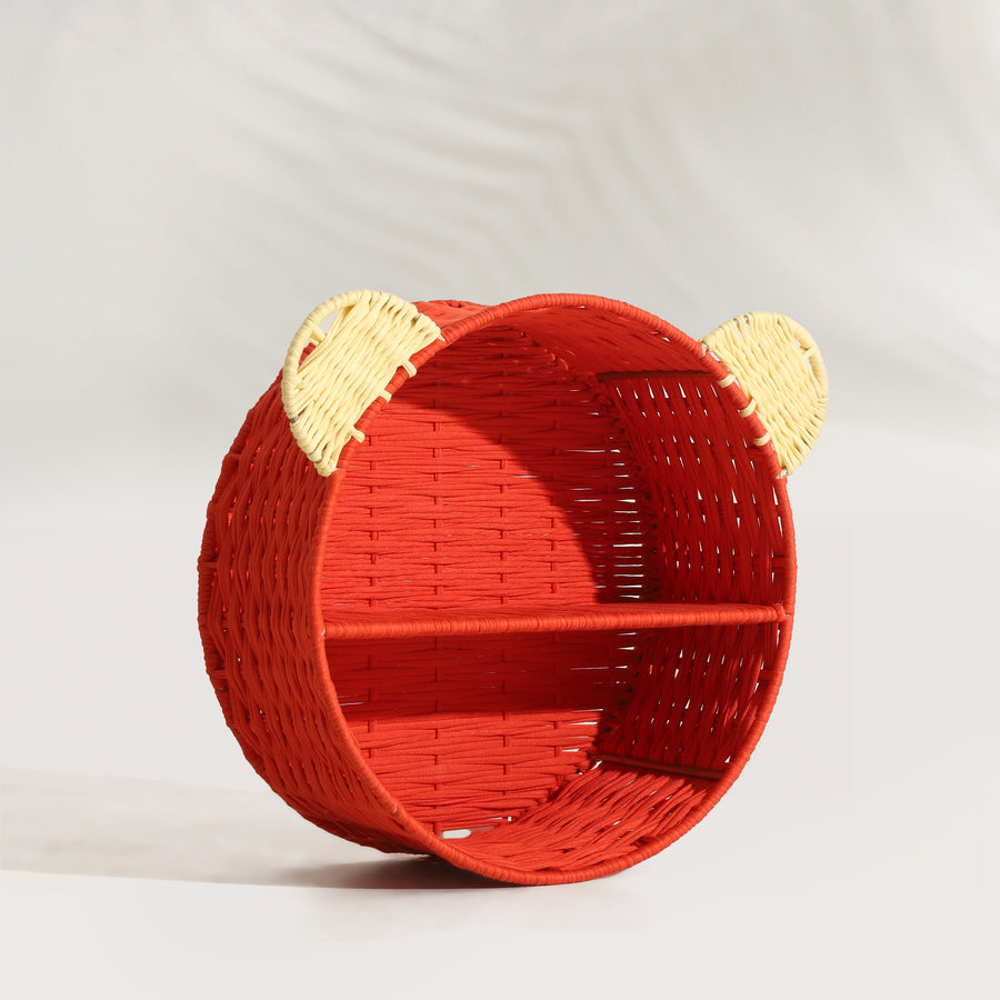 Mini's Red Yellow Hanging storage basket