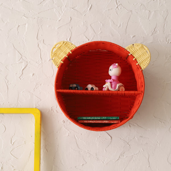 Mini's Red Yellow Hanging storage basket