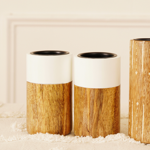 Glow Tealight Holders - White