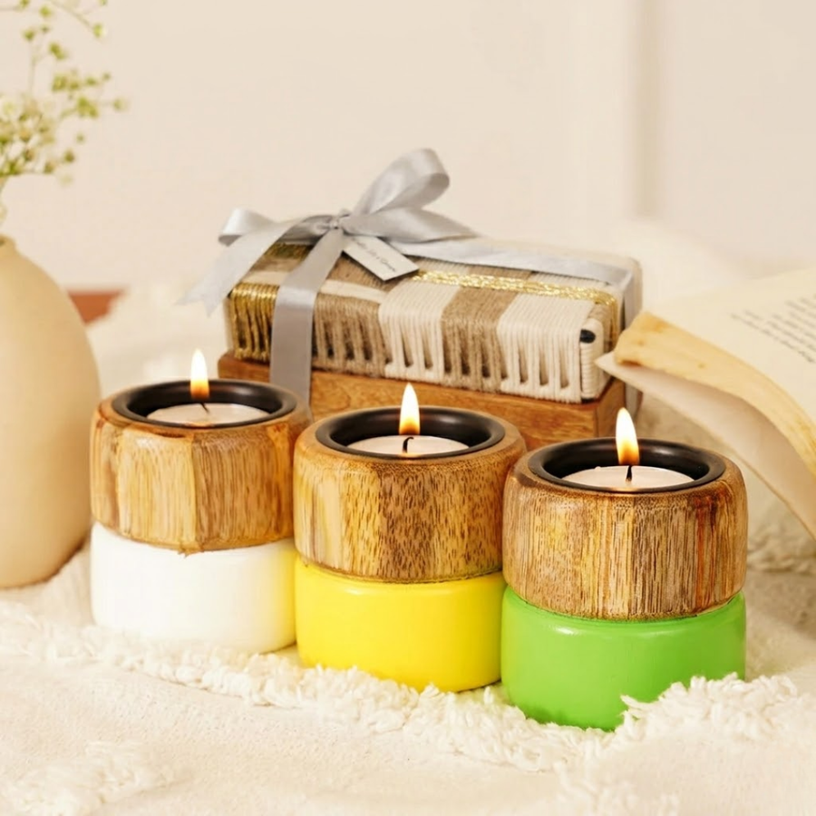 Nori Tealight Holders