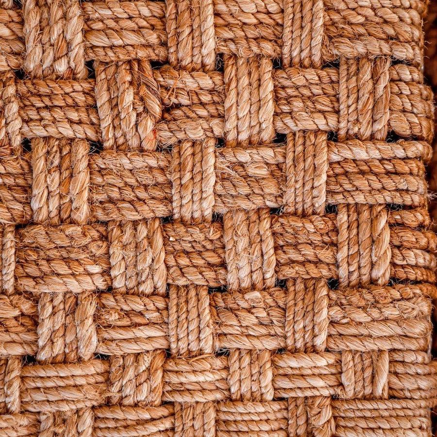 American Bittern Jute Trunk - Sirohi.org - Colour_Gold, Colour_Jute Beige, Purpose_Storage, Rope Material_Natural Jute Fibre