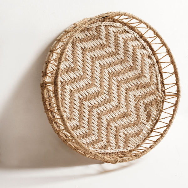 Radha Jute & Cotton Tray