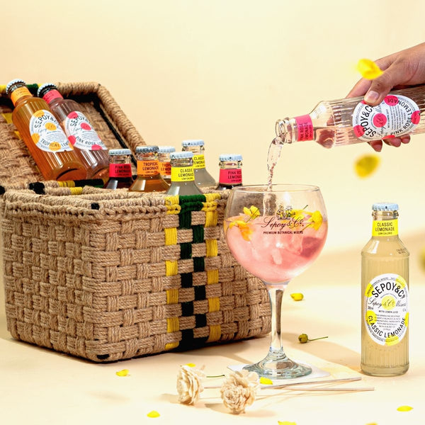 Sepoy x Sirohi Picnic Box mixers soft drink