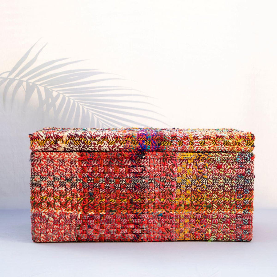 Bano Upcycled Textile Trunk Box - L Sirohi.org 