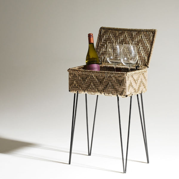 Glazed Upcycled Plastic Box Stand