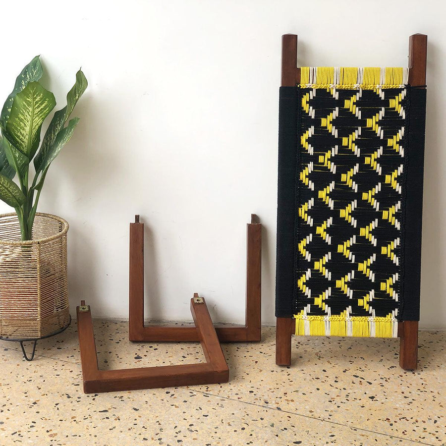Busy Bee Recycled Cotton Wooden Bench
