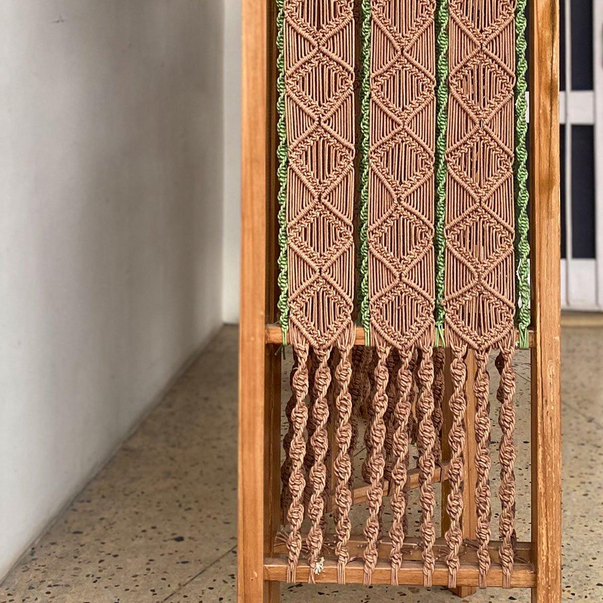 Macrame room divider -  Italia