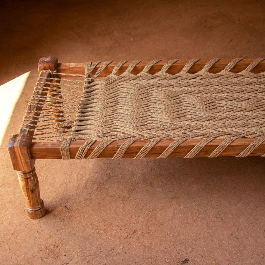 Afternoon Natural Jute Charpoy