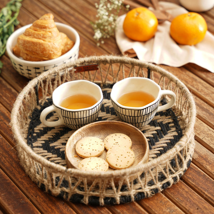 Chakor Jute & Cotton Tray